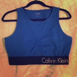 Calvin Klein crop top.